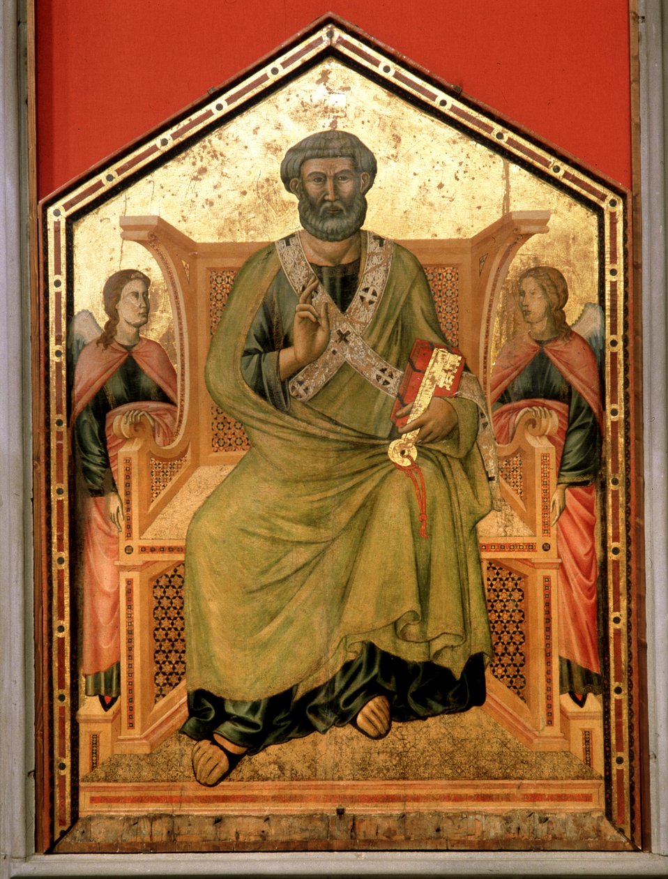 Pyhä Pietari tekijältä Master of St. Cecilia