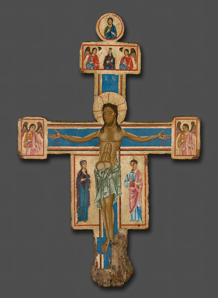 Krusifiksi, 123040. tekijältä Master of the Bigallo Crucifix