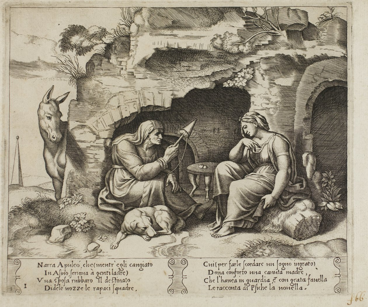 Apuleius muuttui aasiksi tekijältä Master of the Die