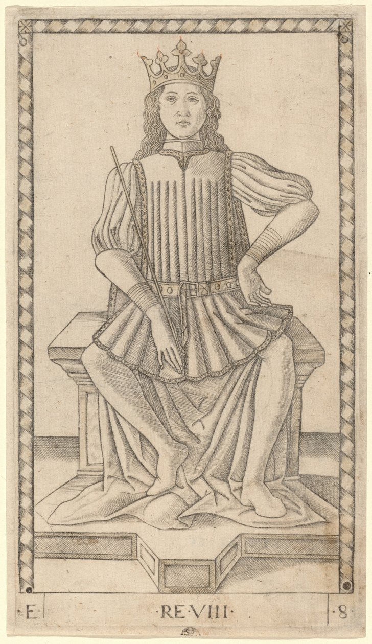 Re (kuningas) tekijältä Master of the E Series Tarocchi