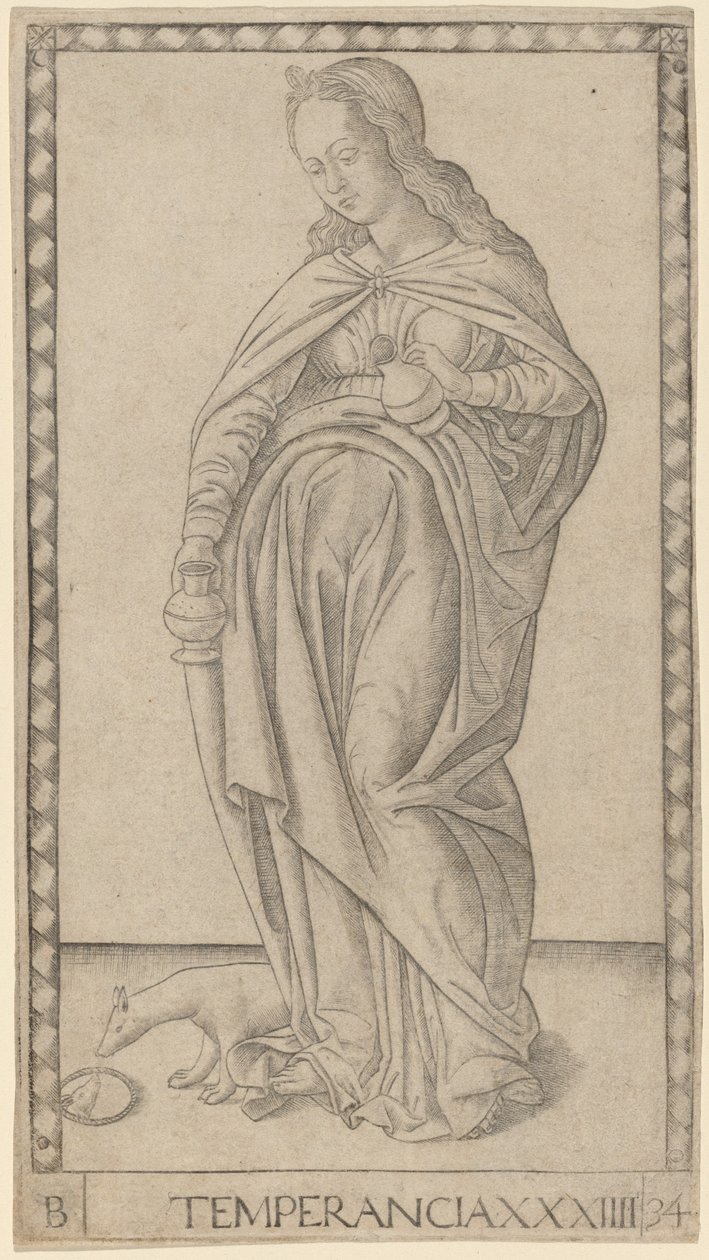 Temperancia (Temperance) tekijältä Master of the E Series Tarocchi