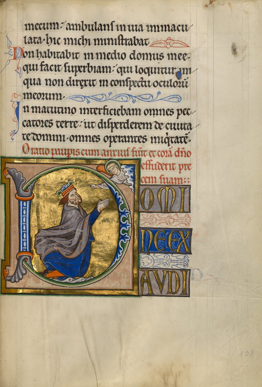 Psalttari tekijältä Master of the Ingeborg Psalter