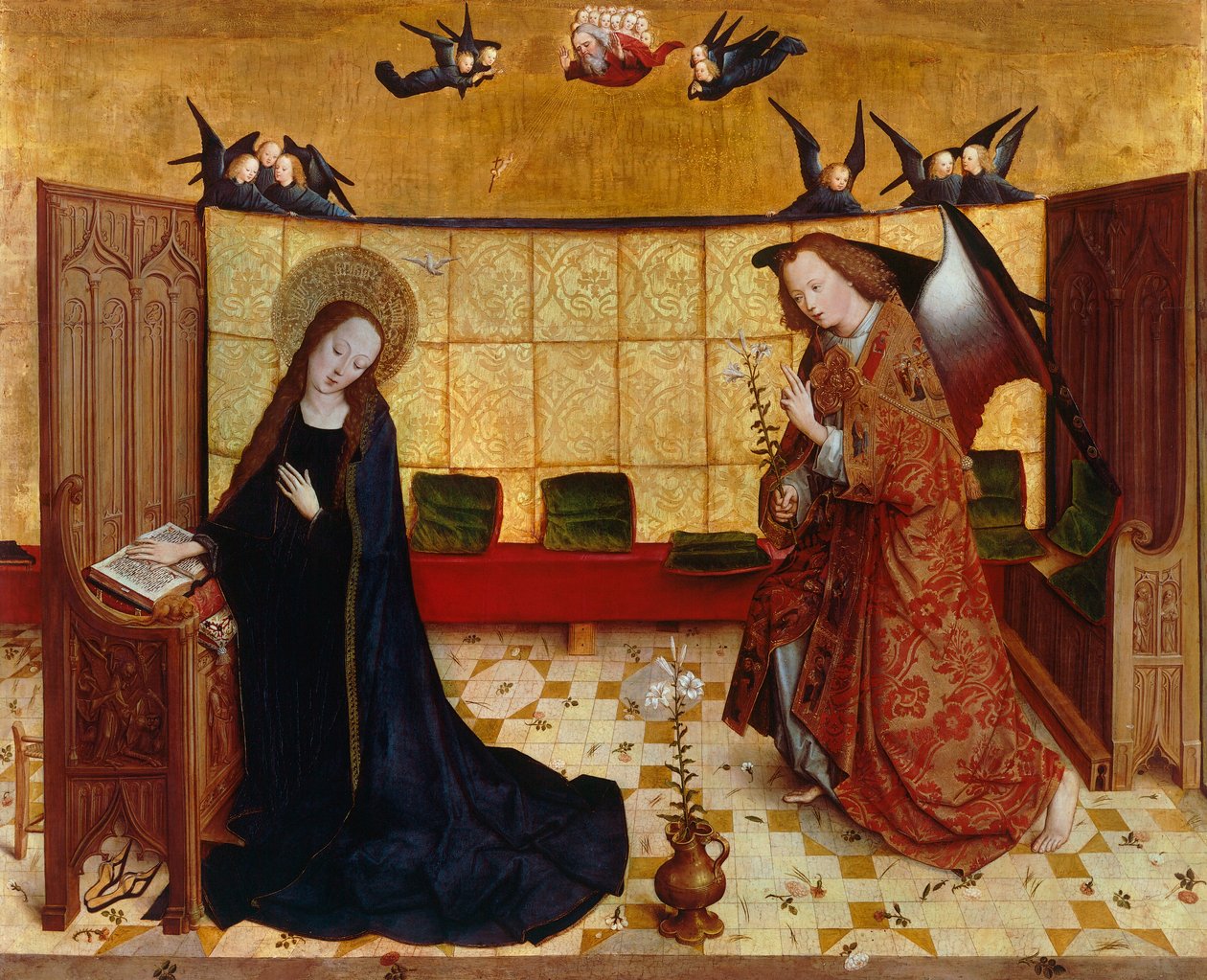 Ilmoitus tekijältä Master of the Life of Virgin Mary