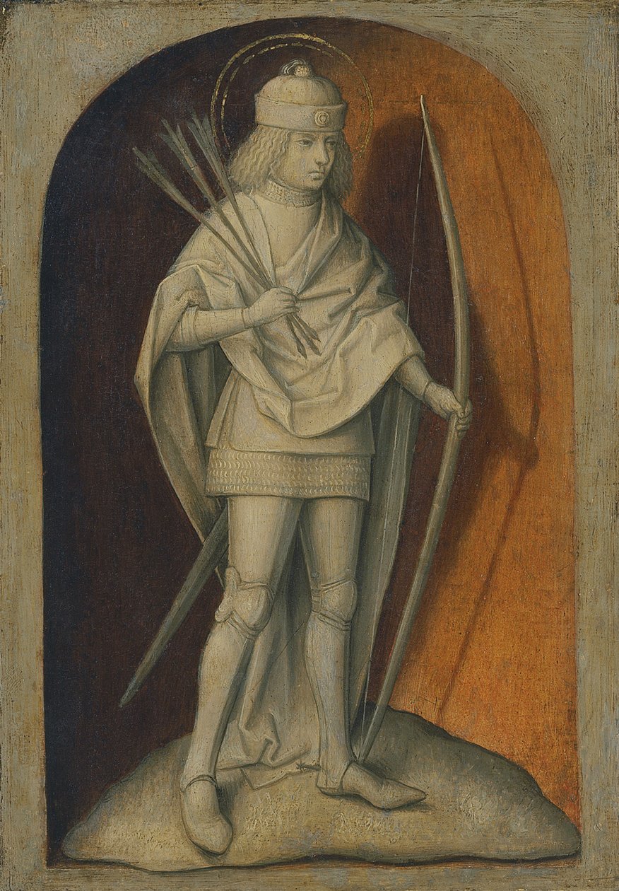 Pyhä Sebastian tekijältä Master of the Magdalen Legend