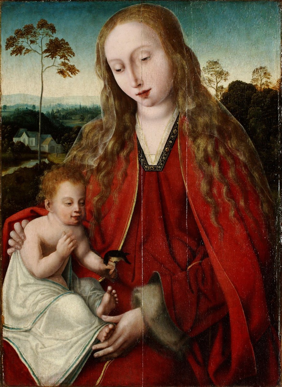 Madonna ja lapsi tekijältä Master of the Mansi Magdalen