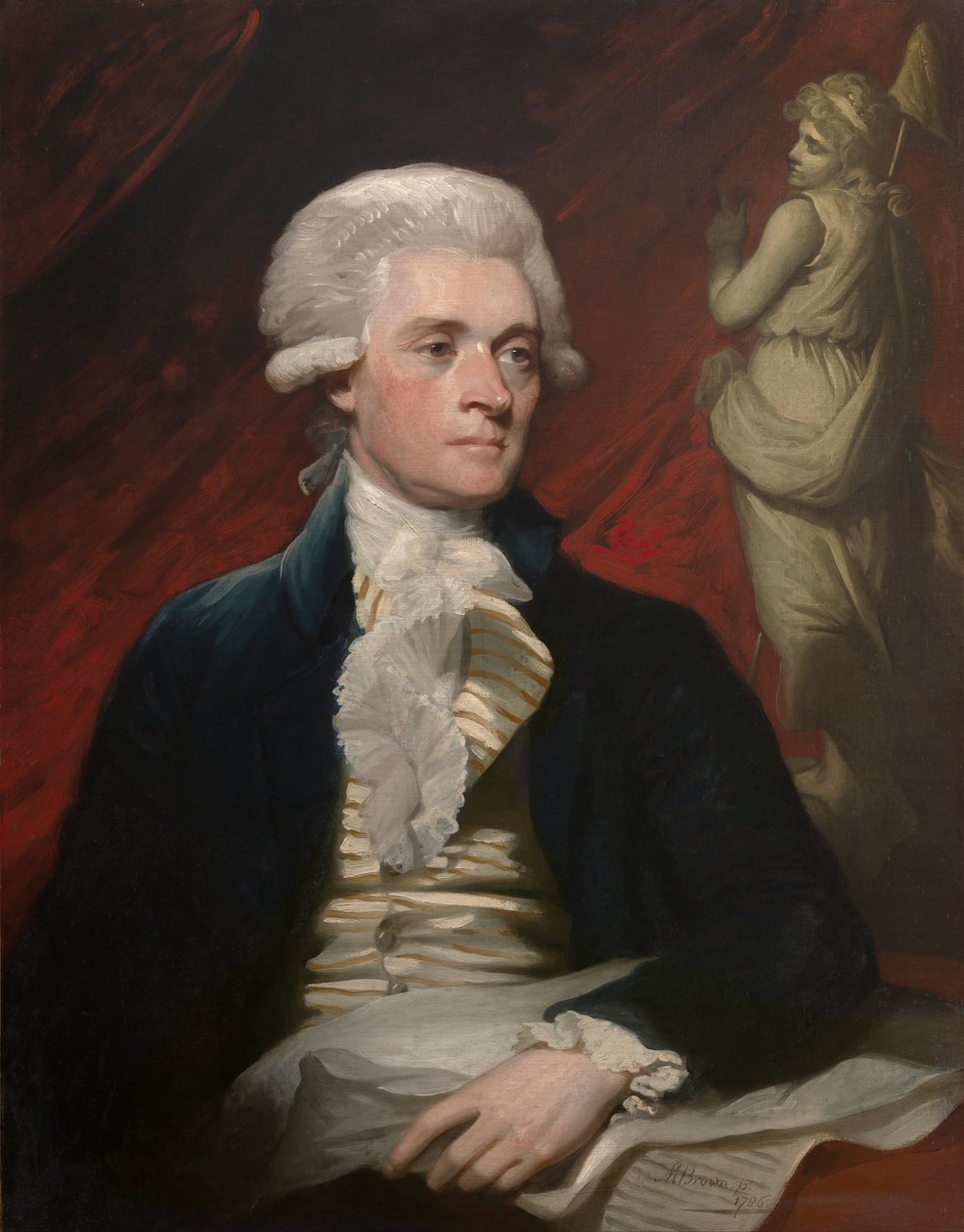 Thomas Jefferson tekijältä Mather Brown