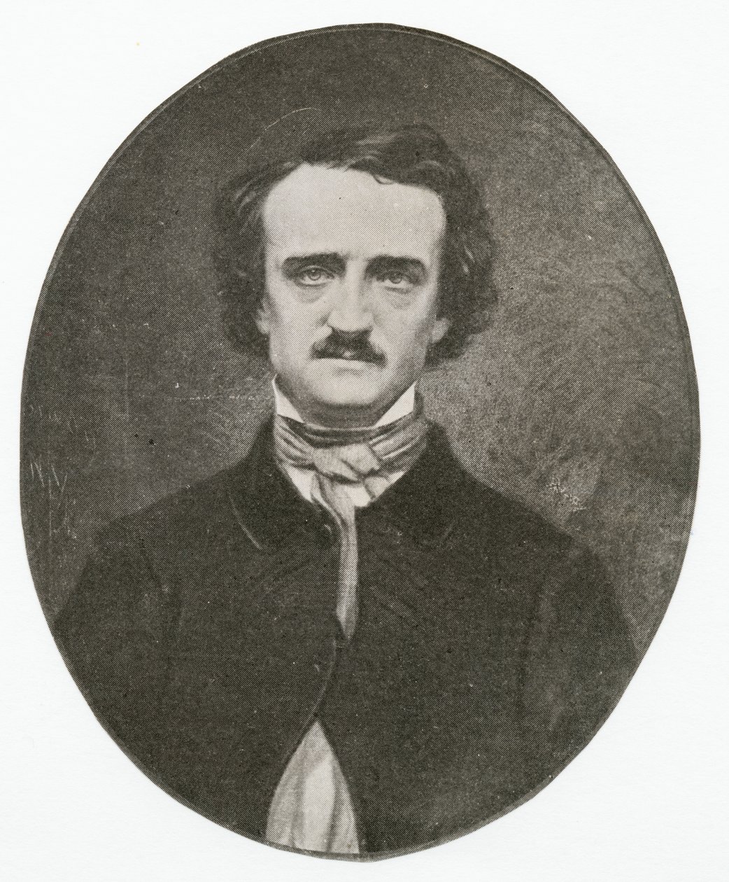 Edgar Allan Poe (1809-1849) tekijältä Mathew B. Brady