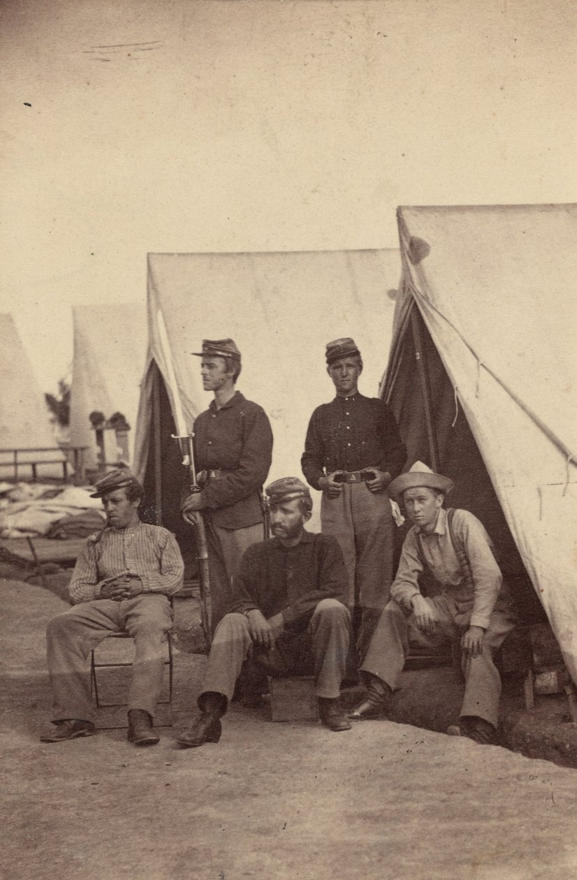 Leirikohtaus,1862 (kuva) tekijältä Mathew Brady