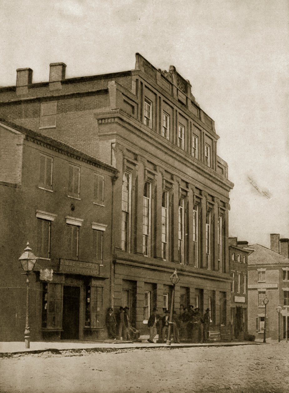 Forrest Hallin vankila, Washington, D.C., 1861-65. tekijältä Mathew B. Brady