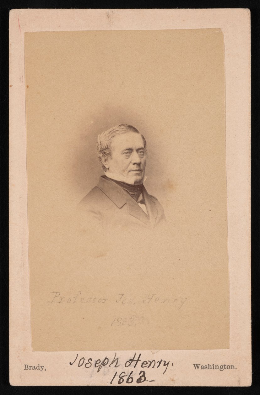 Joseph Henryn muotokuva 1797-1878, 1863. tekijältä Mathew Brady