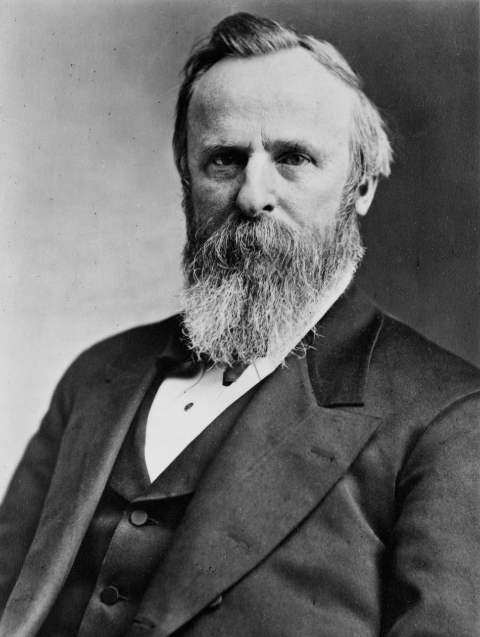 Presidentti Rutherford B. Hayes, n. 1880 tekijältä Mathew B. Brady