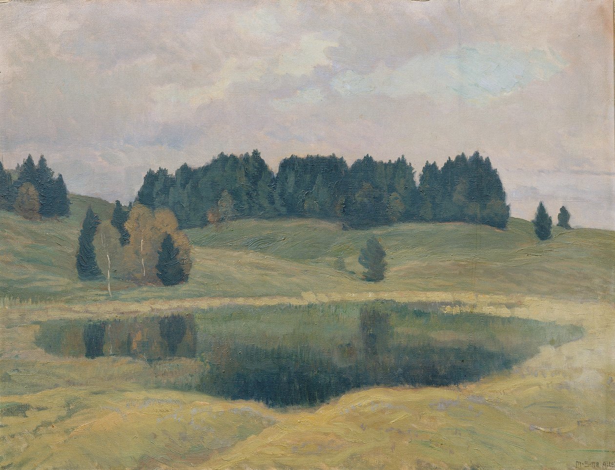 Abend am Mittenwaldsee tekijältä Mathilde Sitta Allé