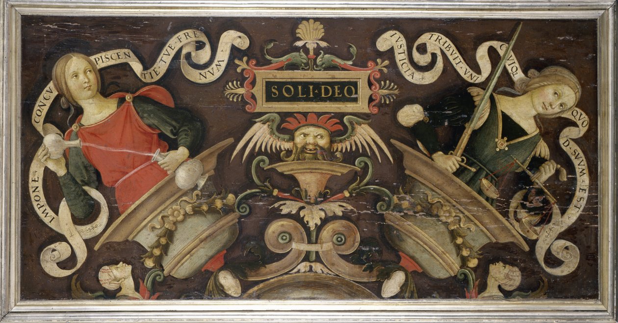 Hyveen allegorioita, n. 1510-1515 (tempera mäntyllä) tekijältä Matteo di Giuliano di Lorenzo Balducci