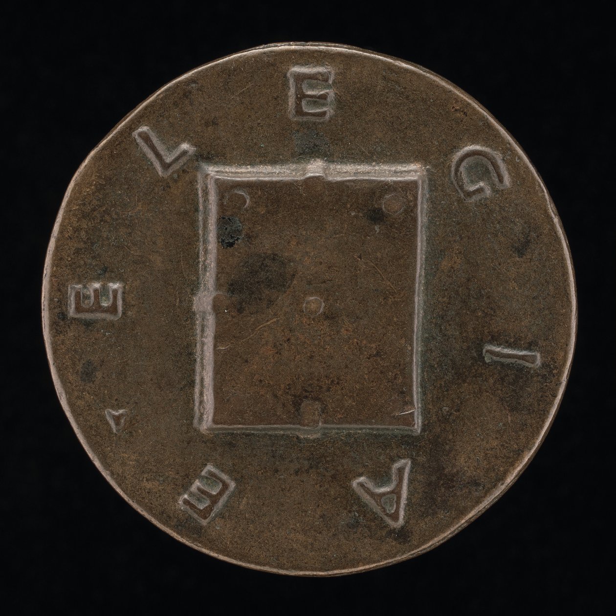 Suljettu kirja [käänteinen], 1446. tekijältä Matteo di Andrea de Pasti