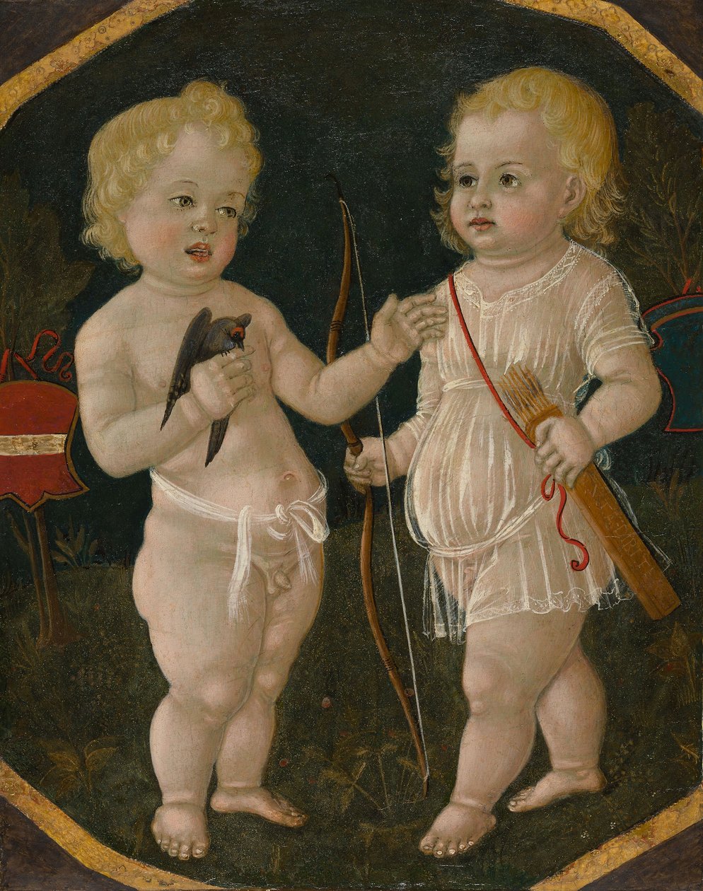 Kaksi Putti tekijältä Matteo di Giovanni
