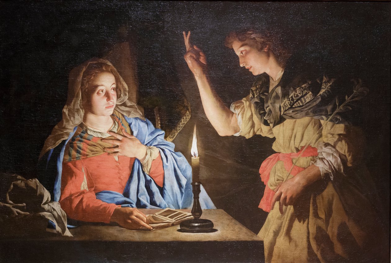 Ilmoitus tekijältä Matthias (c.1600 p.1650) Stomer
