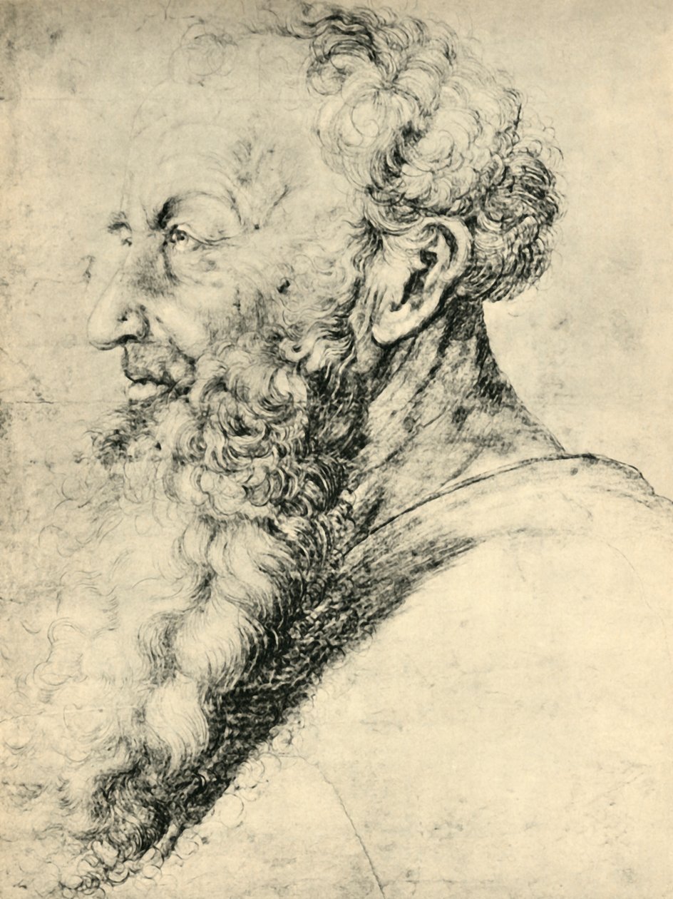 Guido Guersin muotokuva, 1513-1515, 1943. tekijältä Matthias Gruenewald