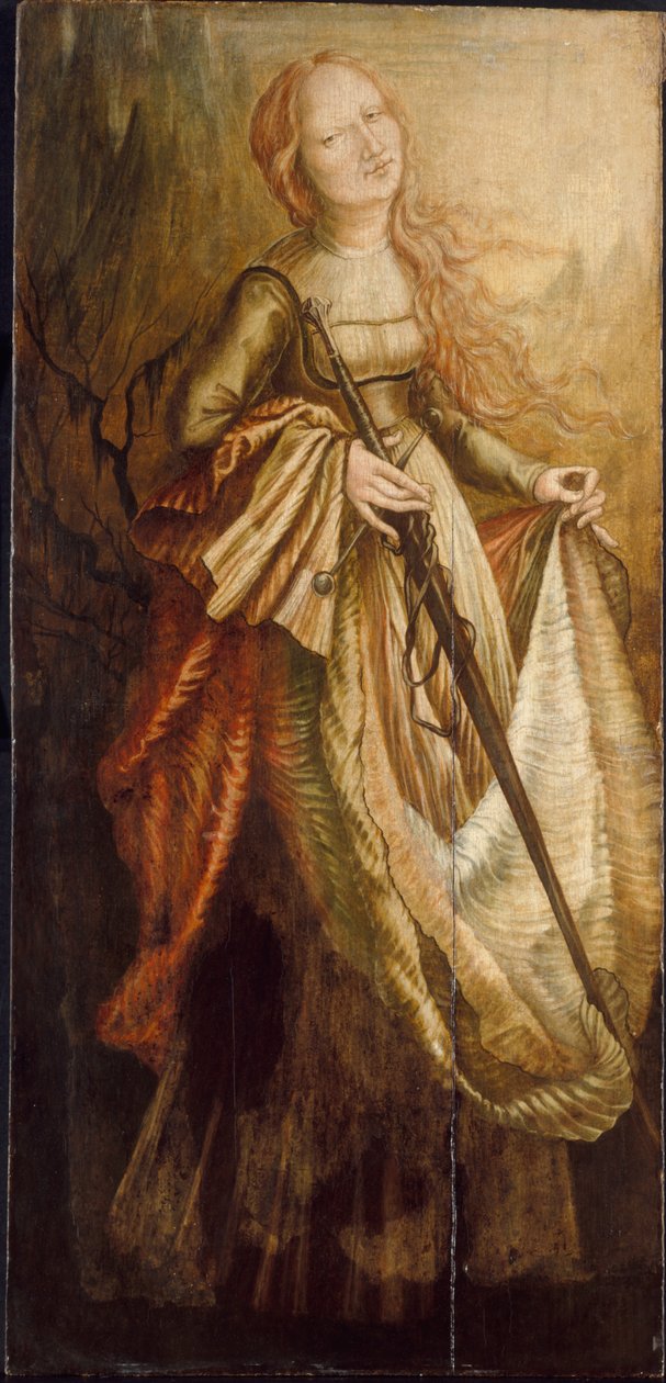 St. Catherine, 1970-luvun alku. tekijältä Matthias Grünewald