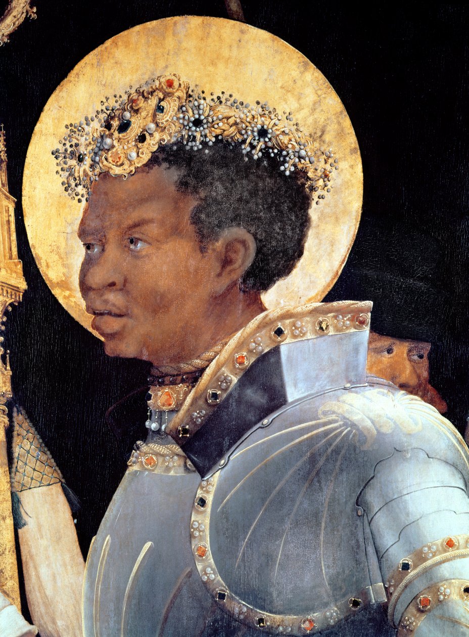 St. Maurice (yksityiskohta) tekijältä Matthias Grünewald