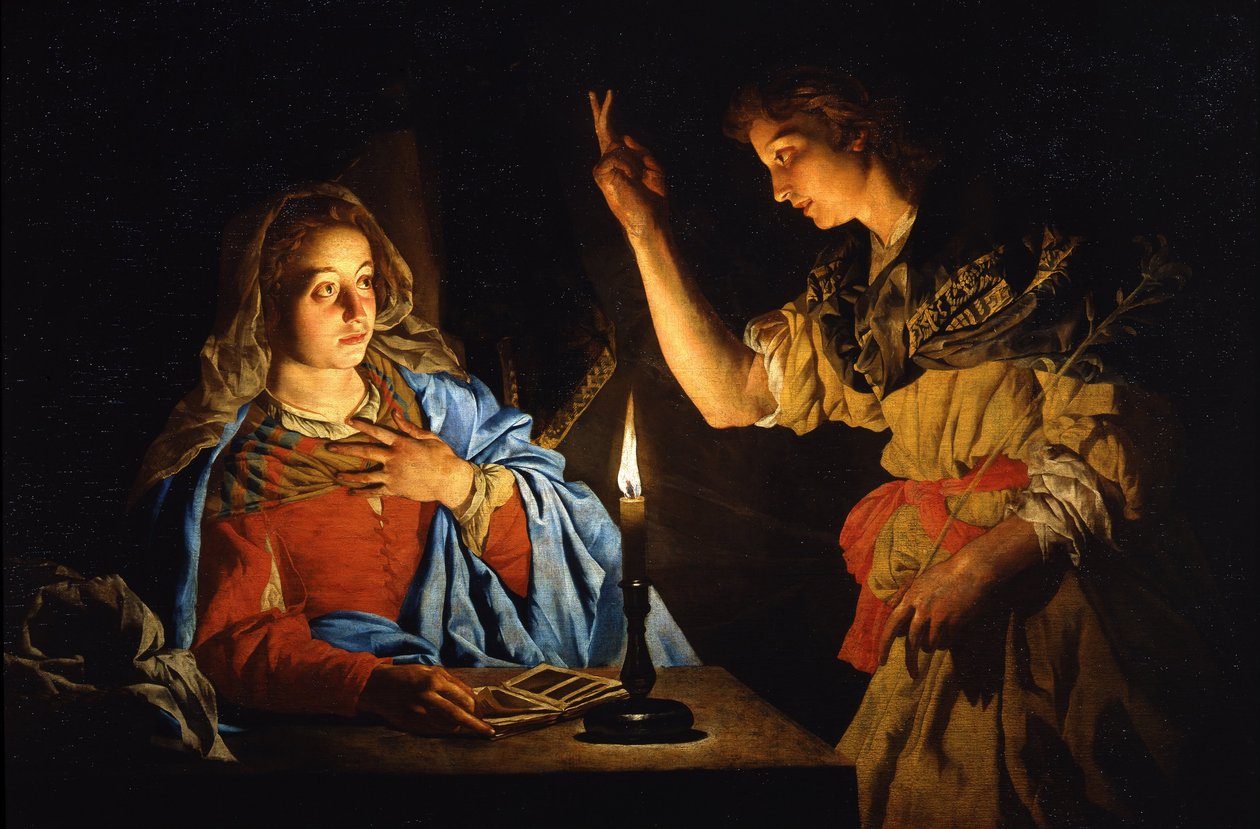 Ilmoitus, 1600-luvun alku. tekijältä Matthias Stomer