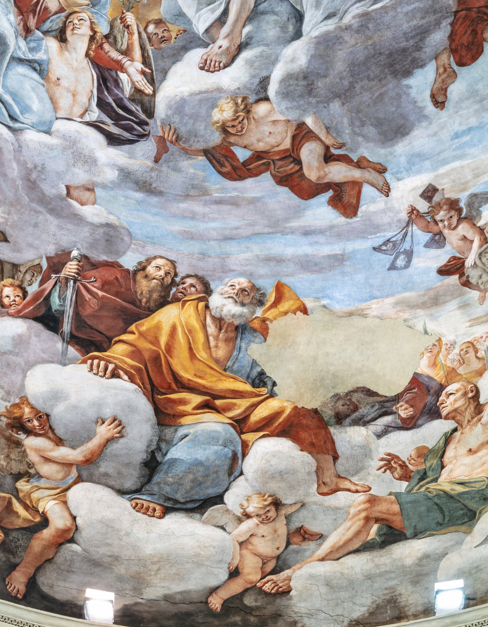 Paratiisi, yksityiskohta tekijältä Mattia (1613 99) Preti