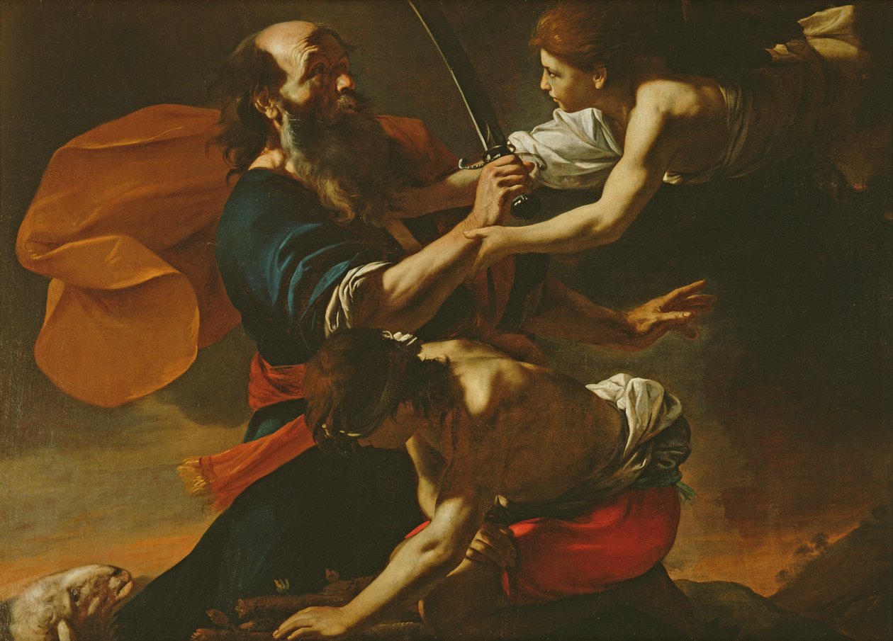 Iisakin uhri tekijältä Mattia (1613 99) Preti