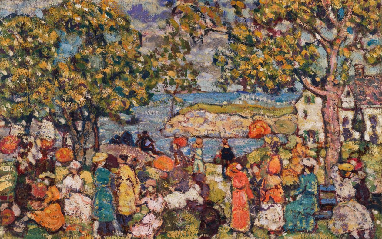 Piknikki tekijältä Maurice Brazil Prendergast