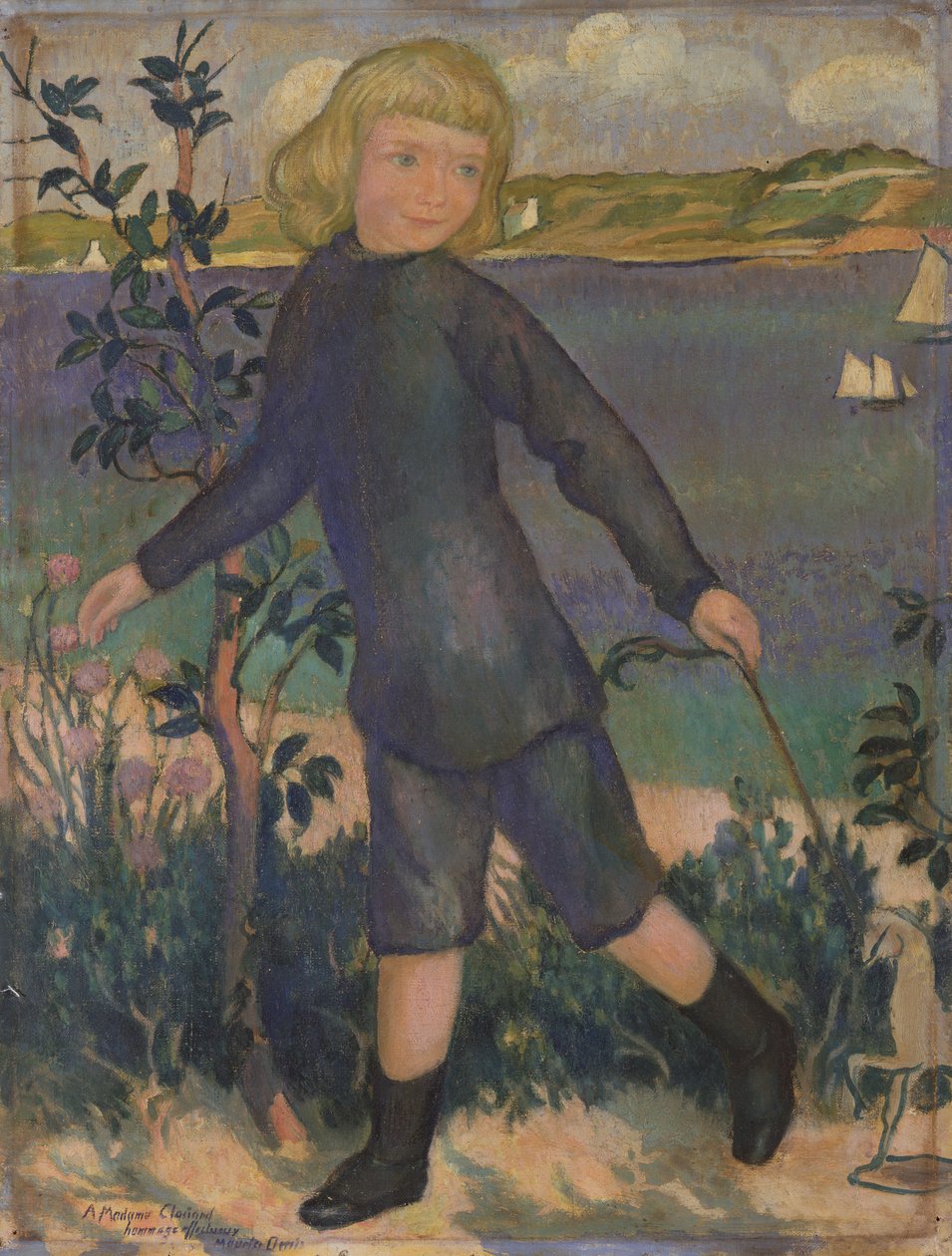 Huonekalut ja erilaiset esineet 1100- ja 1300-luvuilta tekijältä Maurice Denis