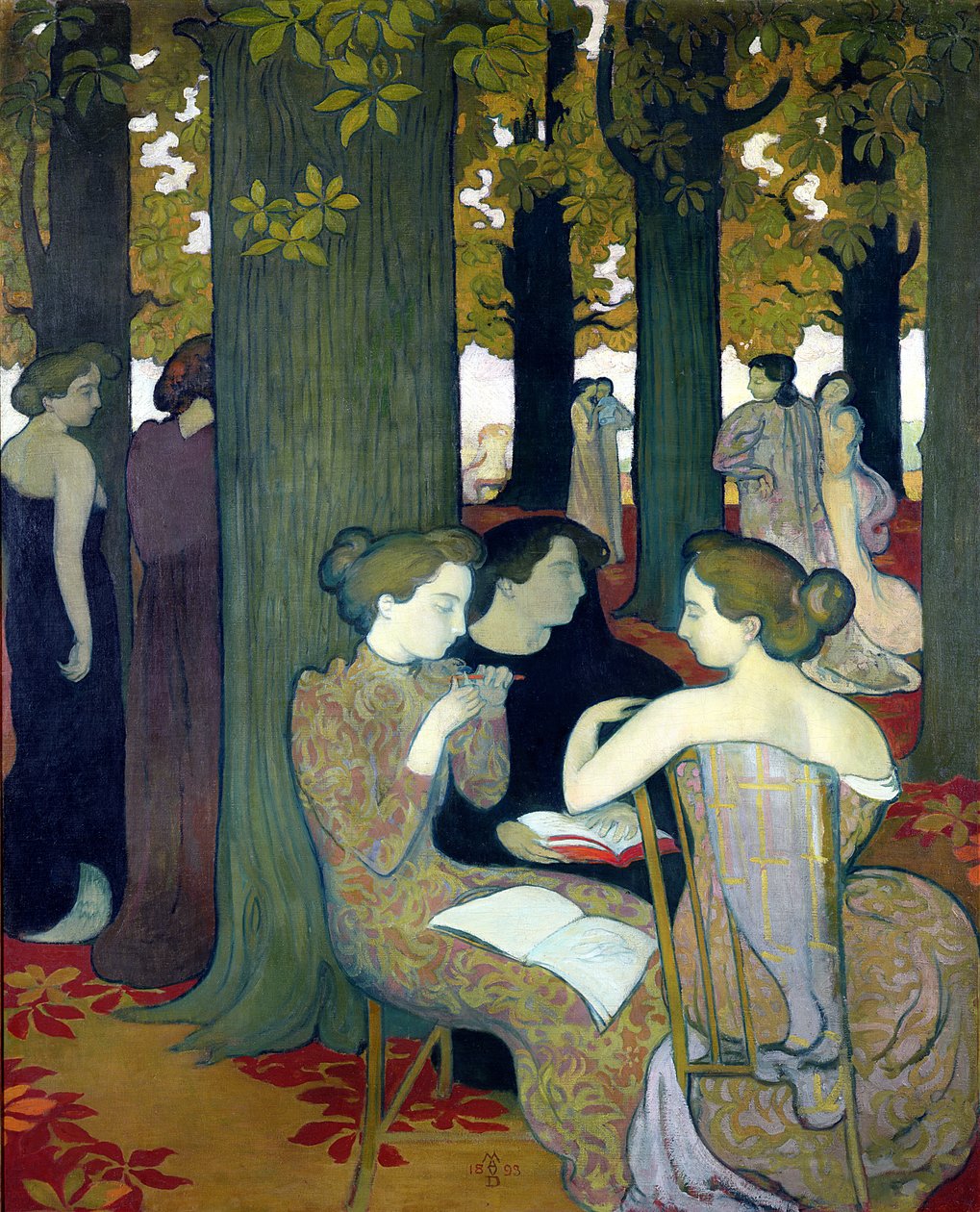 Muses, 1893 tekijältä Maurice Denis