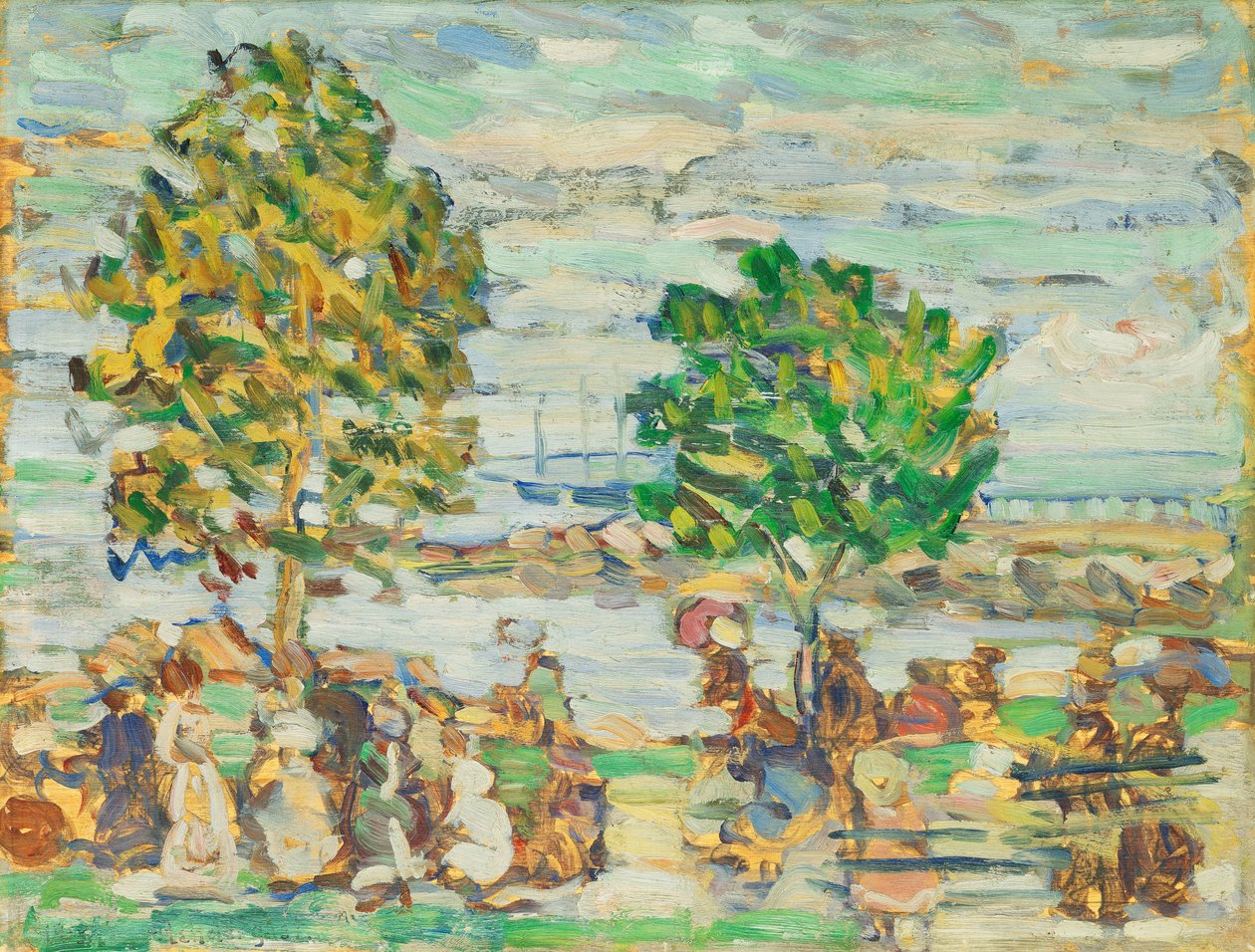 Aamunkoitto, 1913 tekijältä Maurice Brazil Prendergast