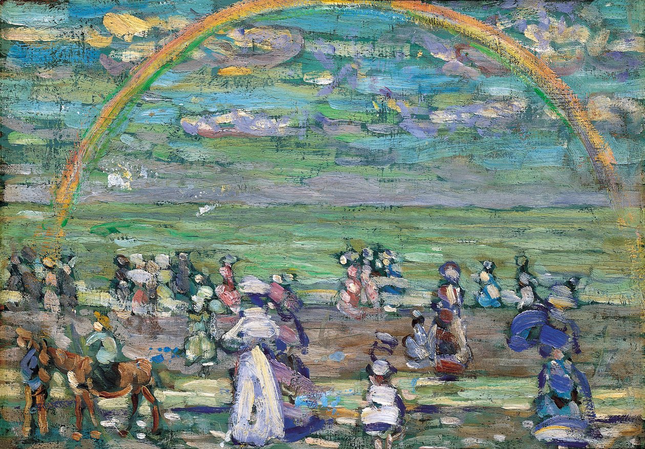 Sateenkaari, 1905 tekijältä Maurice Brazil Prendergast