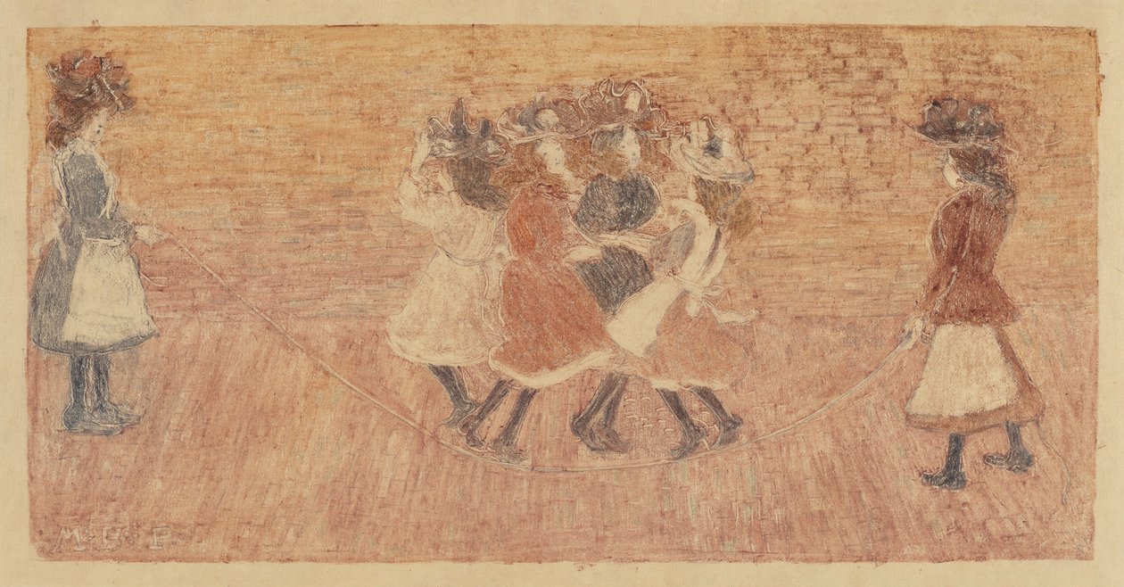 Hyppynaru, 18921895. tekijältä Maurice Brazil Prendergast