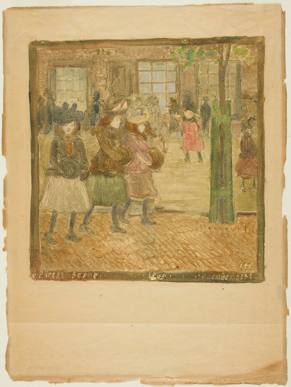 Katukuvaus tekijältä Maurice Brazil Prendergast