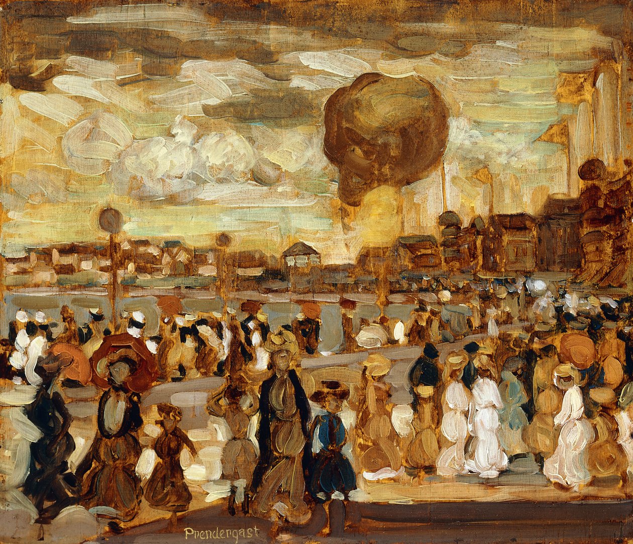 Ilmapallo, tekijältä Maurice Brazil Prendergast