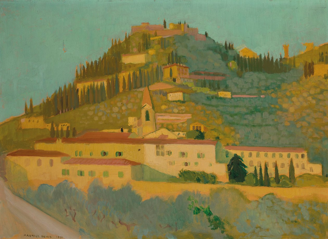 Fiesole, 1931. tekijältä Maurice Denis