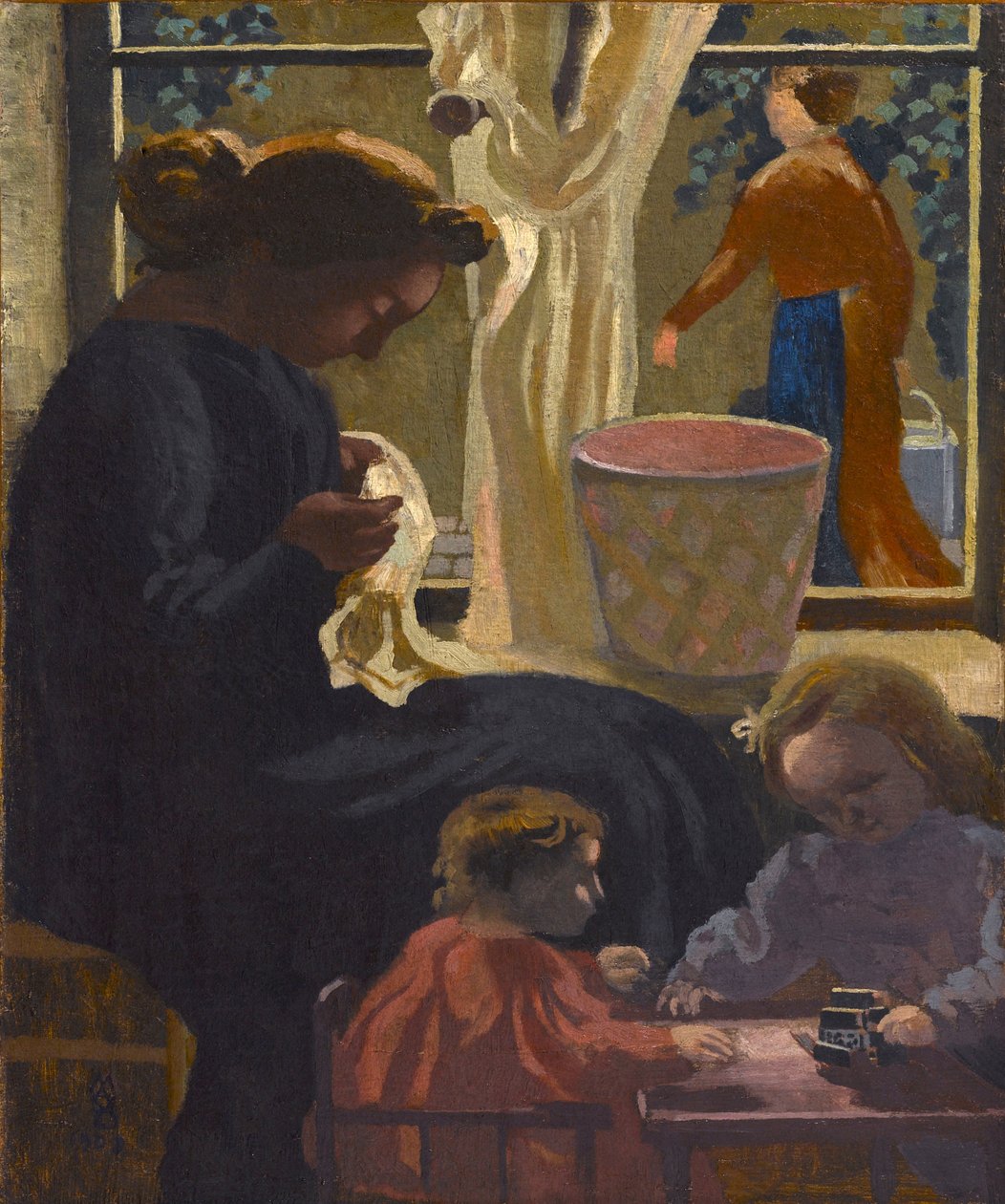 Intimiteetti eli Ravaudeuse ikkunalla, 1903. tekijältä Maurice Denis