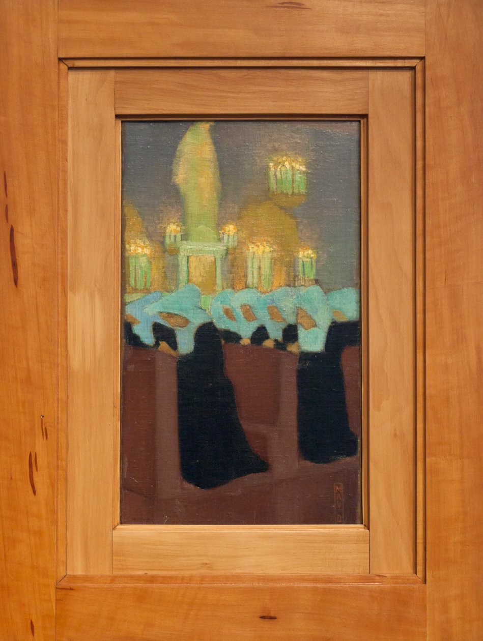 Aamumessu (nunnat rukouksessa) tekijältä Maurice Denis