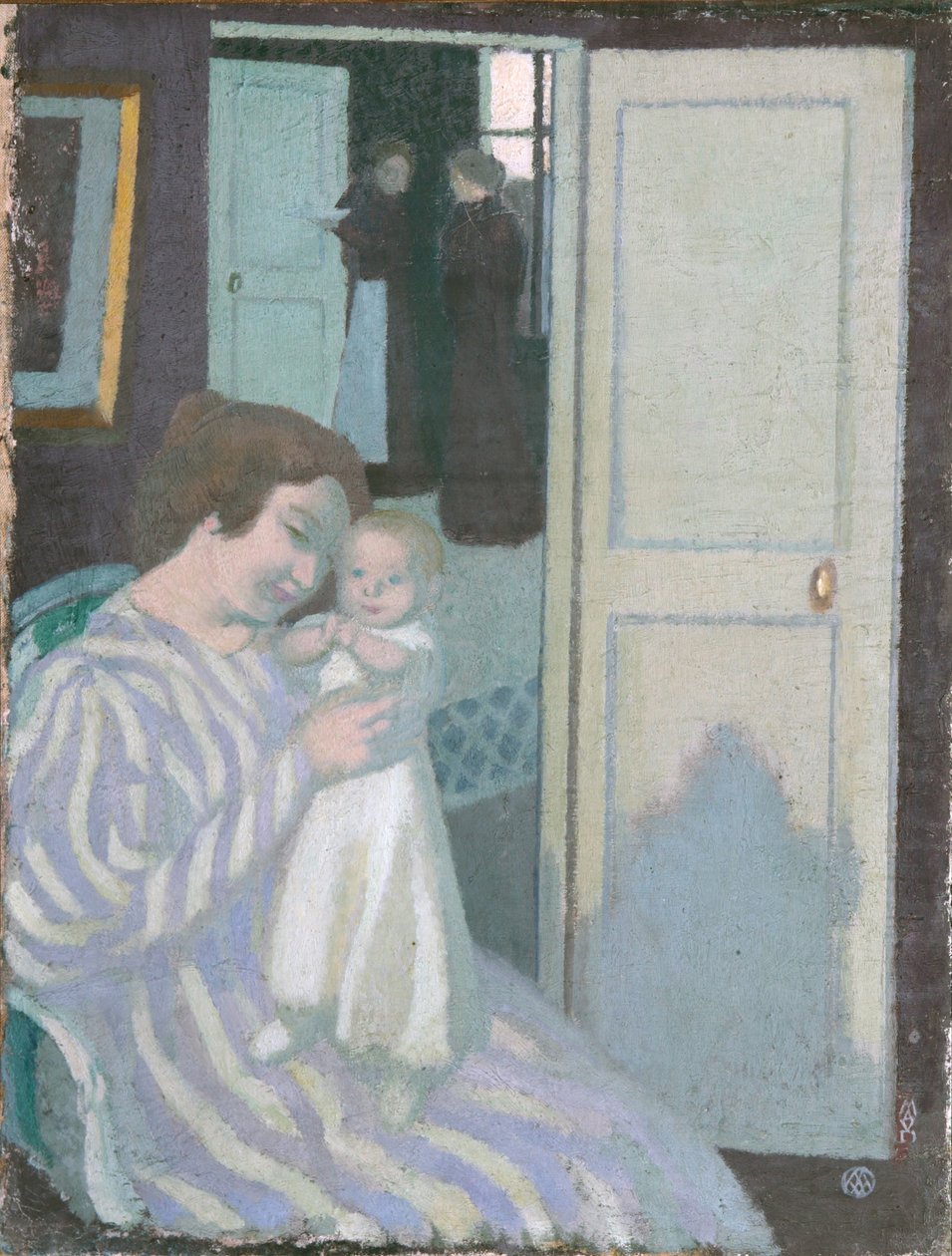 Äiti ja lapsi, 1895 tekijältä Maurice Denis