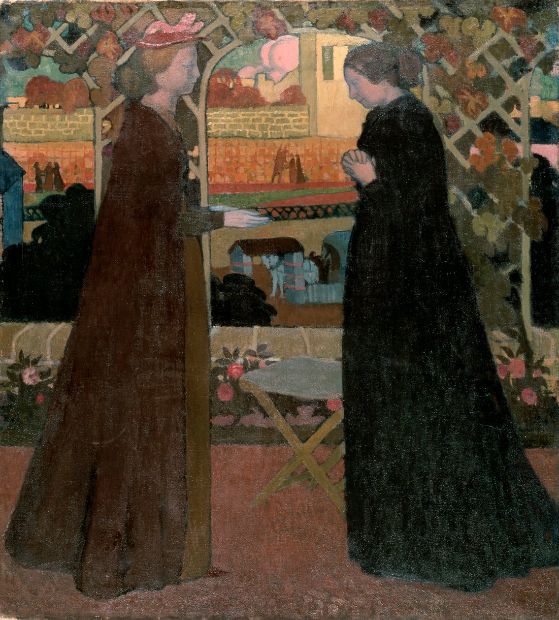 Vierailu, 1894. tekijältä Maurice Denis