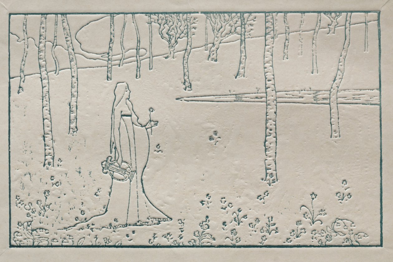 Sappho, 1895. tekijältä Maurice Dumont