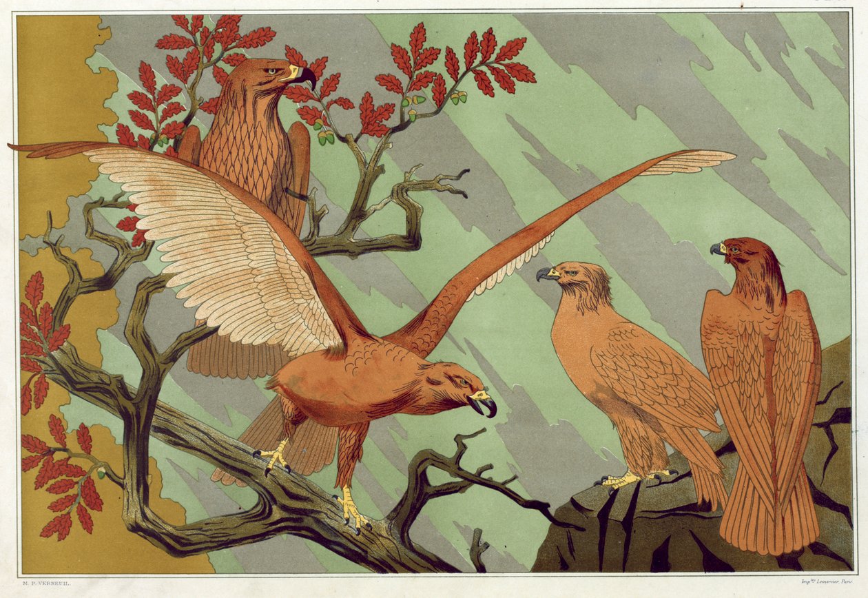 Eagles, pubi. 1897. tekijältä Maurice Pillard Verneuil
