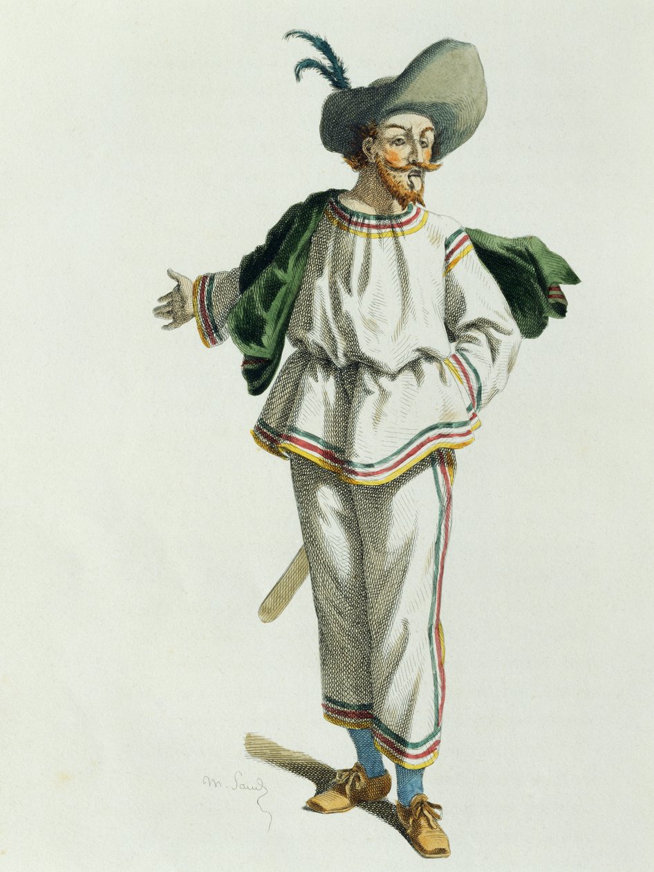 Tabarino vuonna 1618, Maurice Sand (1823-1889). tekijältä Maurice Sand