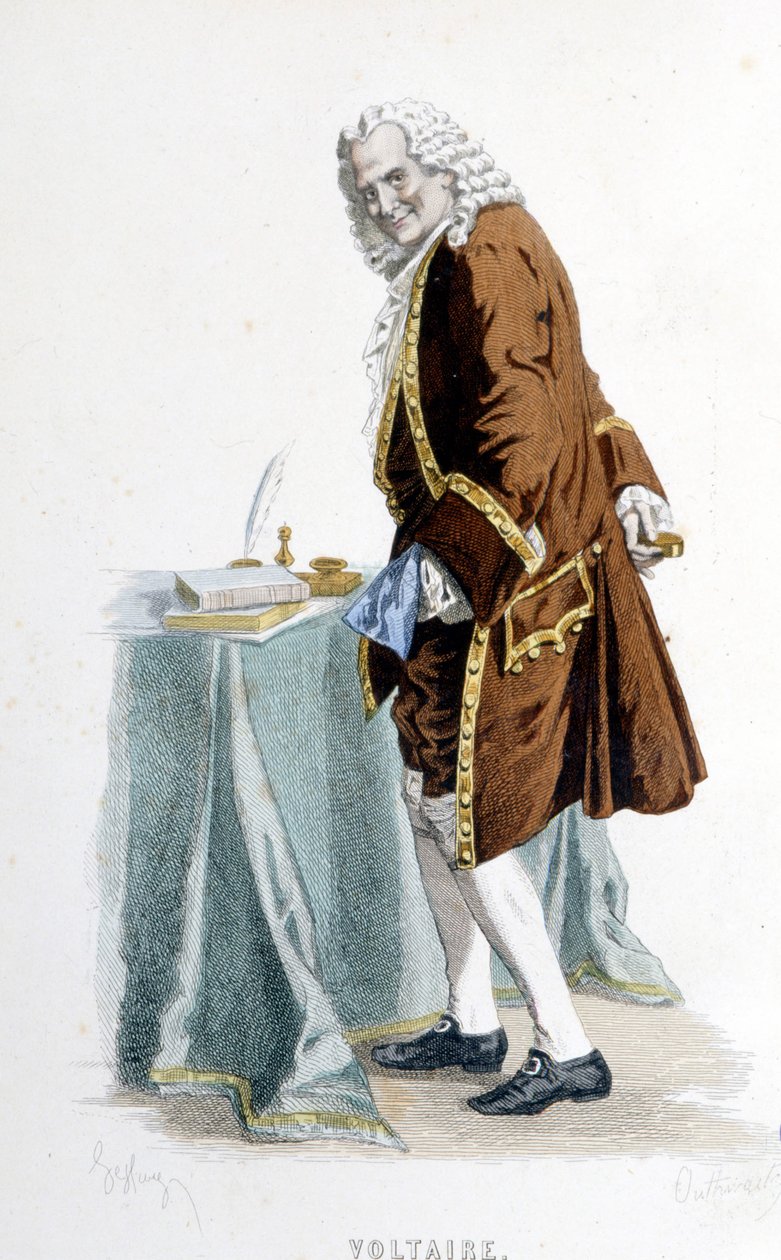Voltaire, herra Sand. 1800-luvulla. tekijältä Maurice Sand