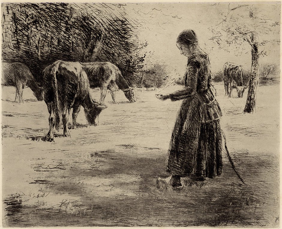 Auf der Weide tekijältä Max Liebermann