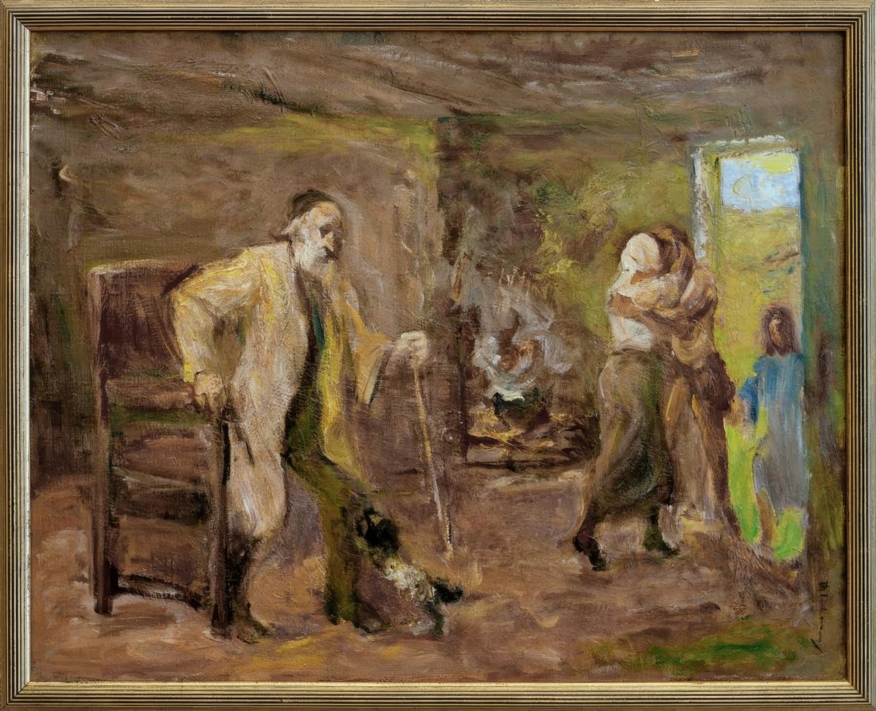 Die Heimkehr des Tobias tekijältä Max Liebermann