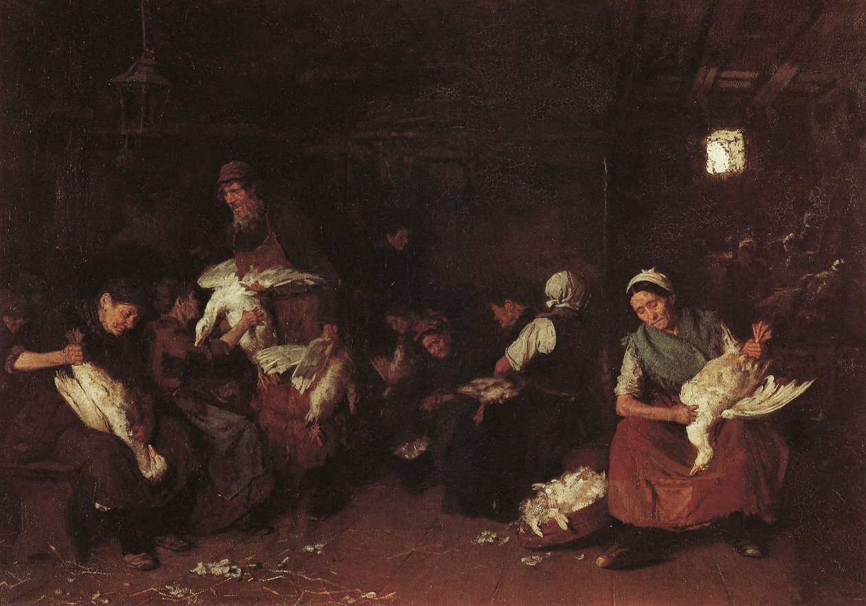 Gänserupferinnen tekijältä Max Liebermann