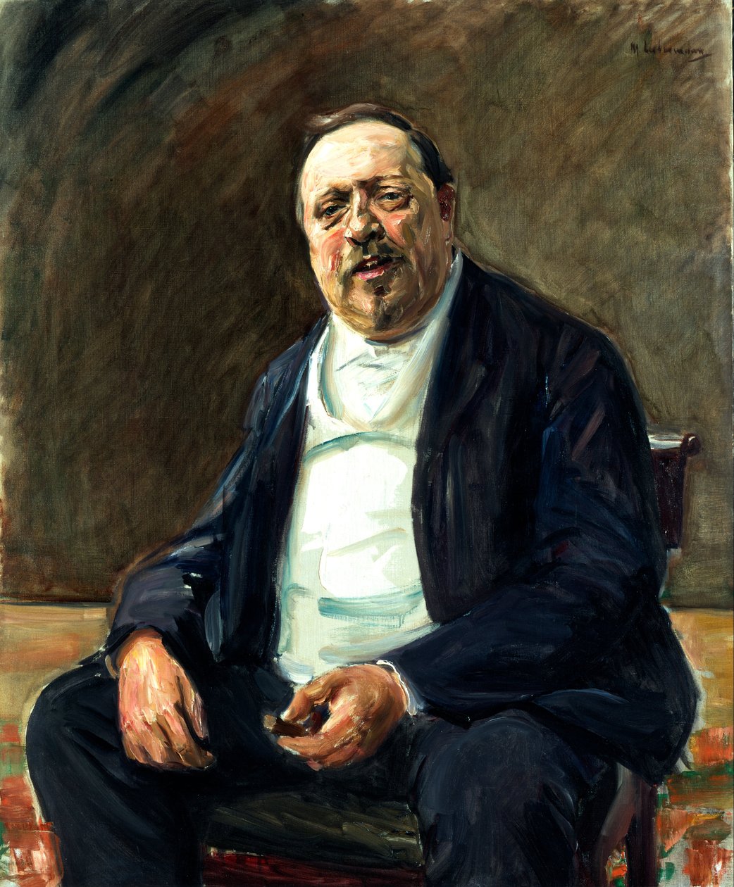 Alfred von Bergerin muotokuva tekijältä Max Liebermann