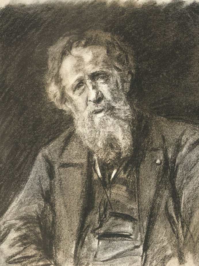 Constantin Meunierin muotokuva tekijältä Max Liebermann