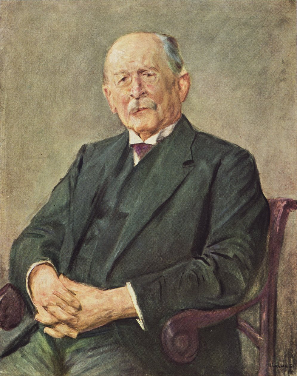 Otto Gerstenbergin muotokuva tekijältä Max Liebermann