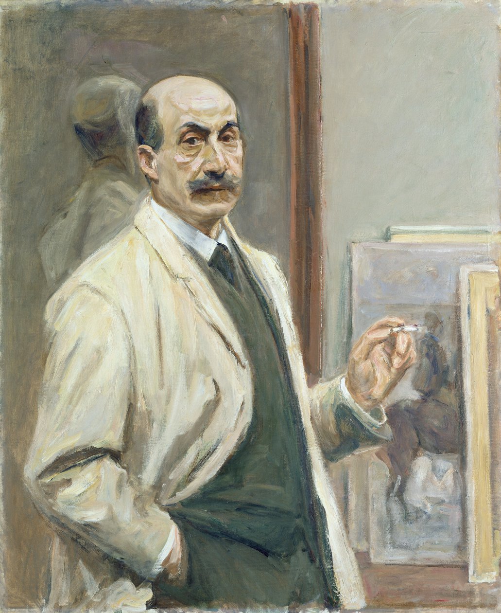 Omakuva, 1910 tekijältä Max Liebermann